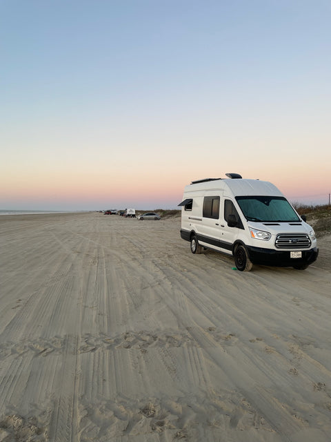 Vanlife Ready Off-Grid Home! High-Roof Ford Transit overland rental