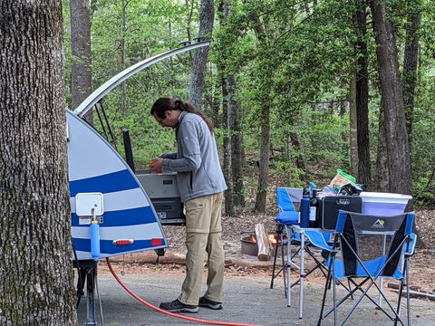 T@g Max Teardrop with Solar and Side Tent! overland rental