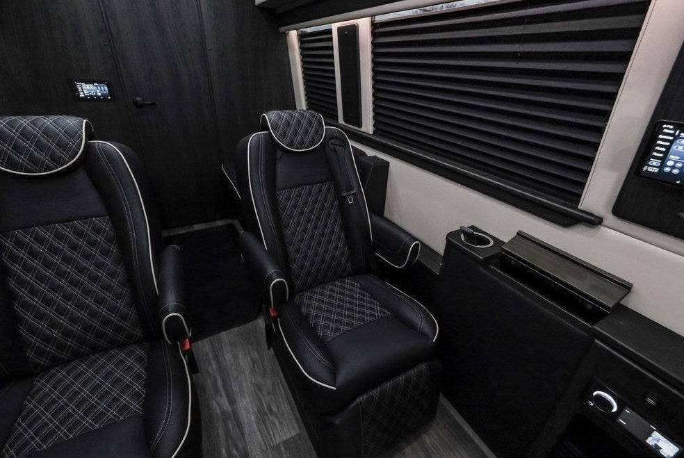 black Mercedes Sprinter van — photo 15
