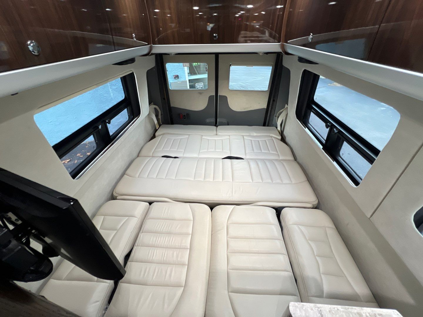 upholstered interior