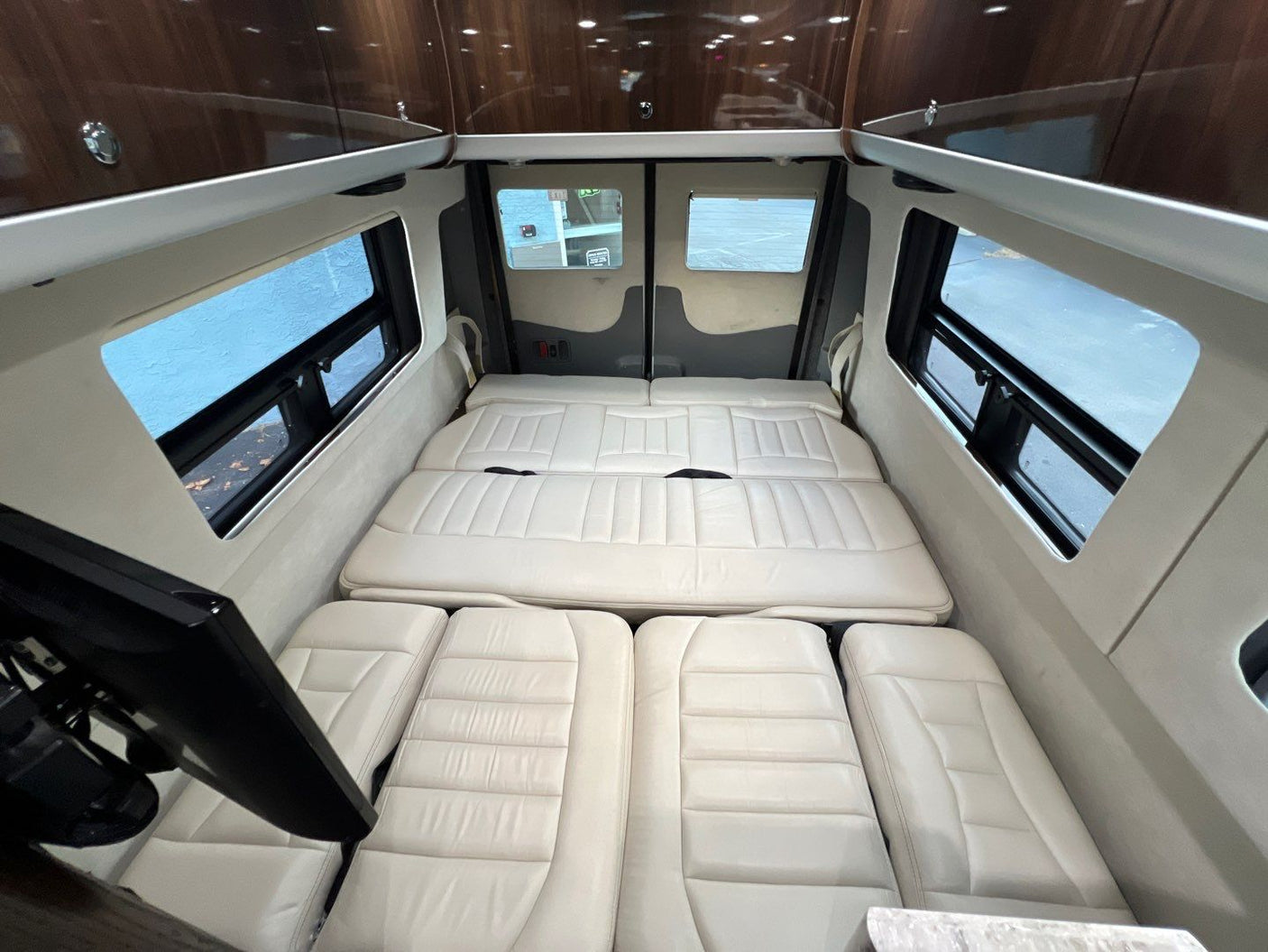 upholstered interior