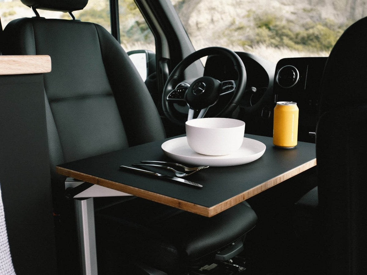 & wood-paneled interior.|A Zamp Solar panel — photo 6