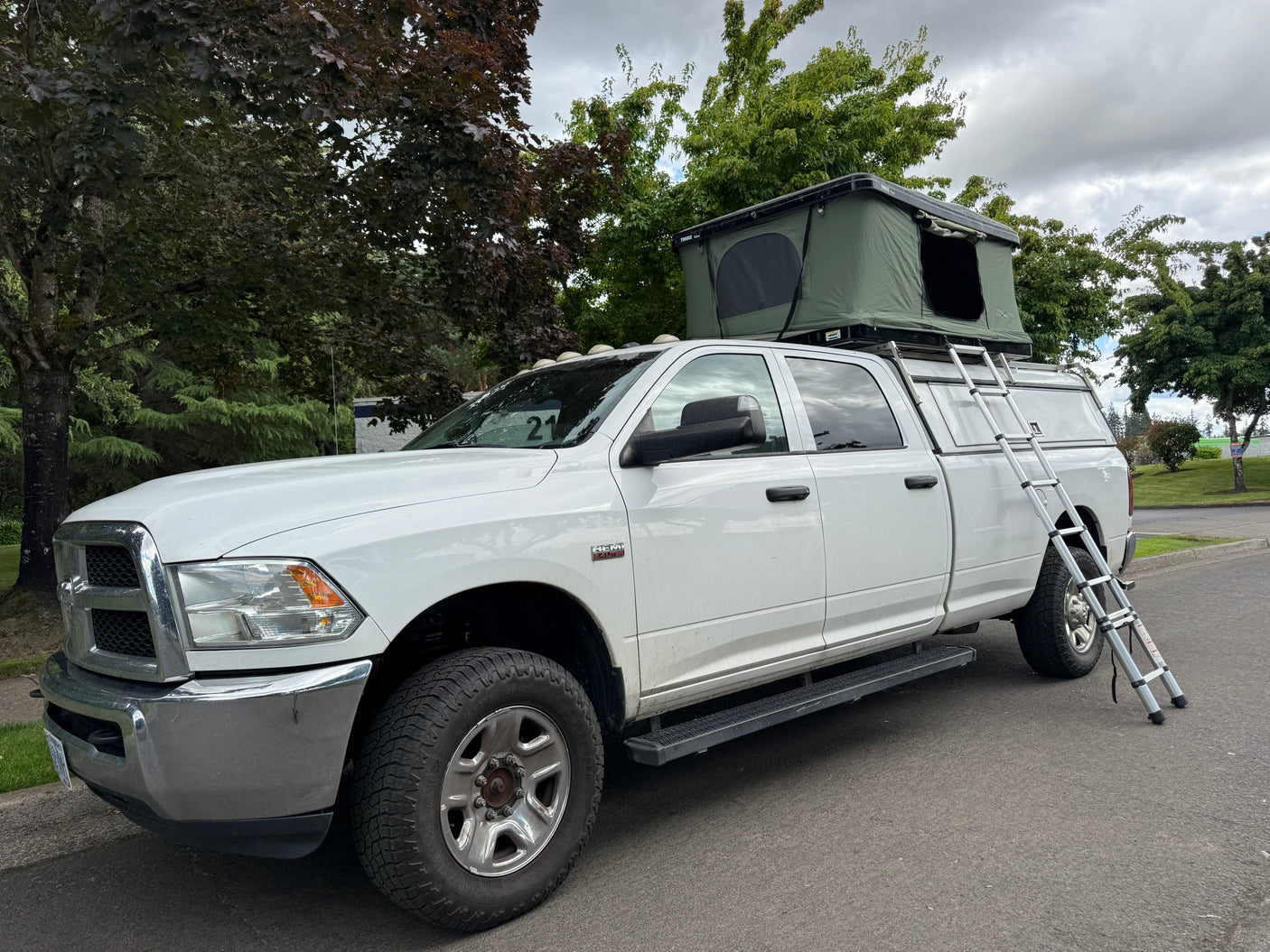 Adventure-ready 2016 RAM 2500 Overland Truck Camper