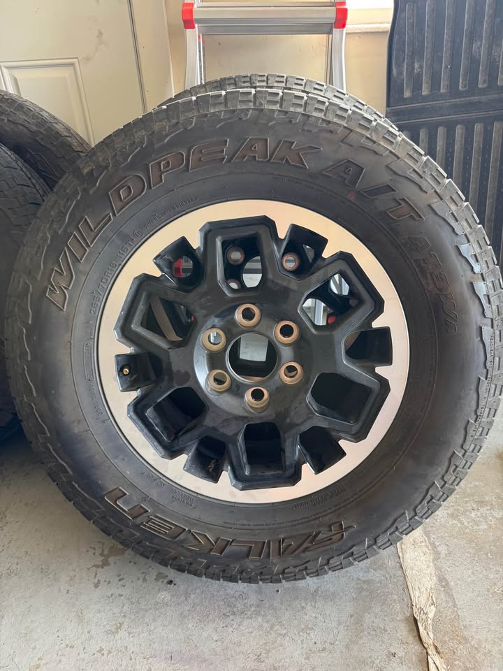 Toyota OEM 18” wheels and Falken Wildpeak At3wa tires in Salt Lake City, UT (photo 2) — photo 2
