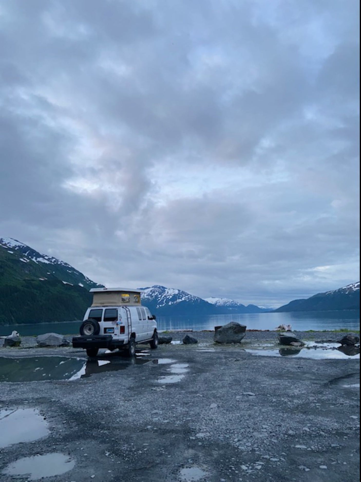 Van Morrison the AK Sportsmobile