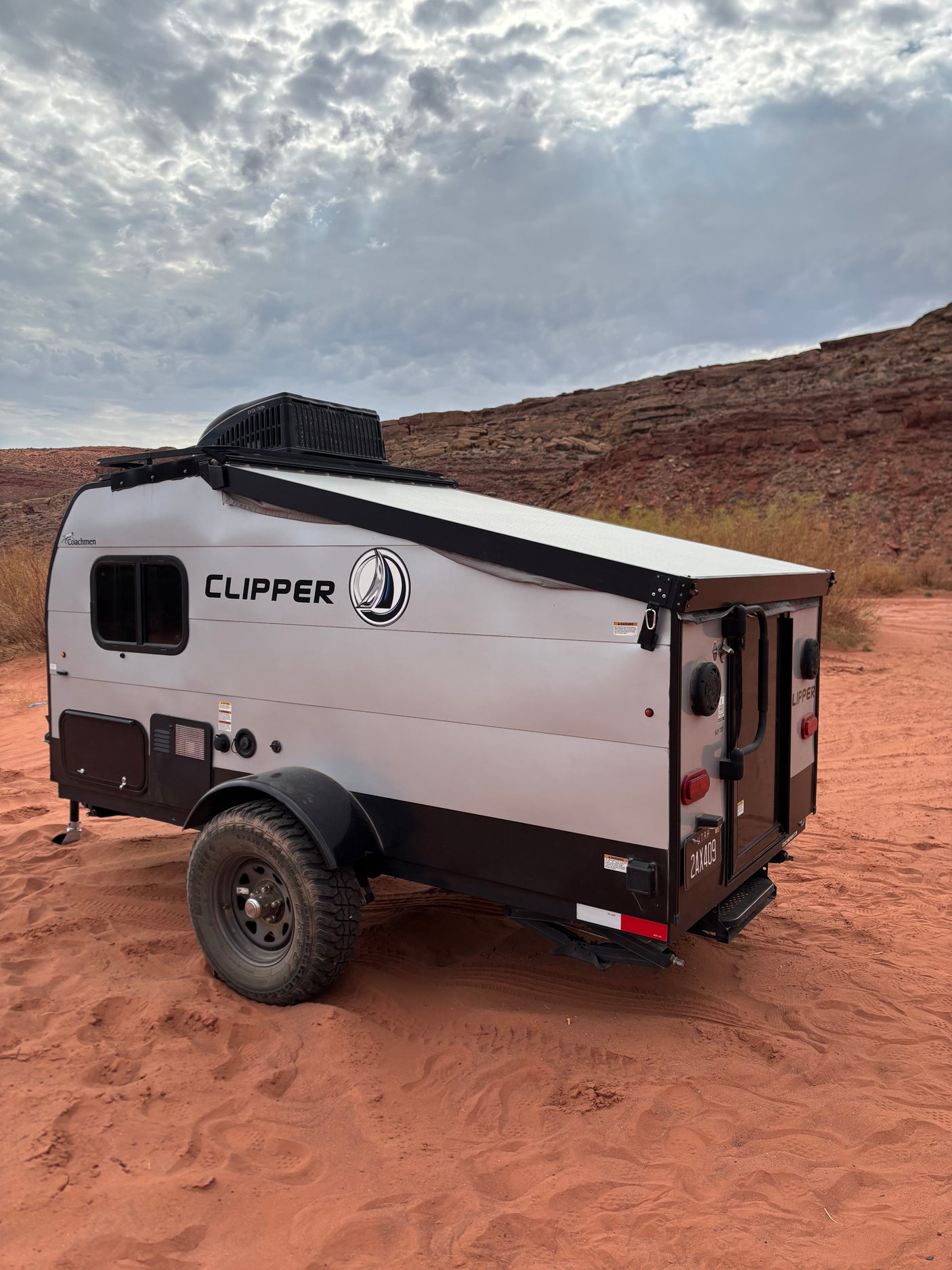 equipped for off-road adventure