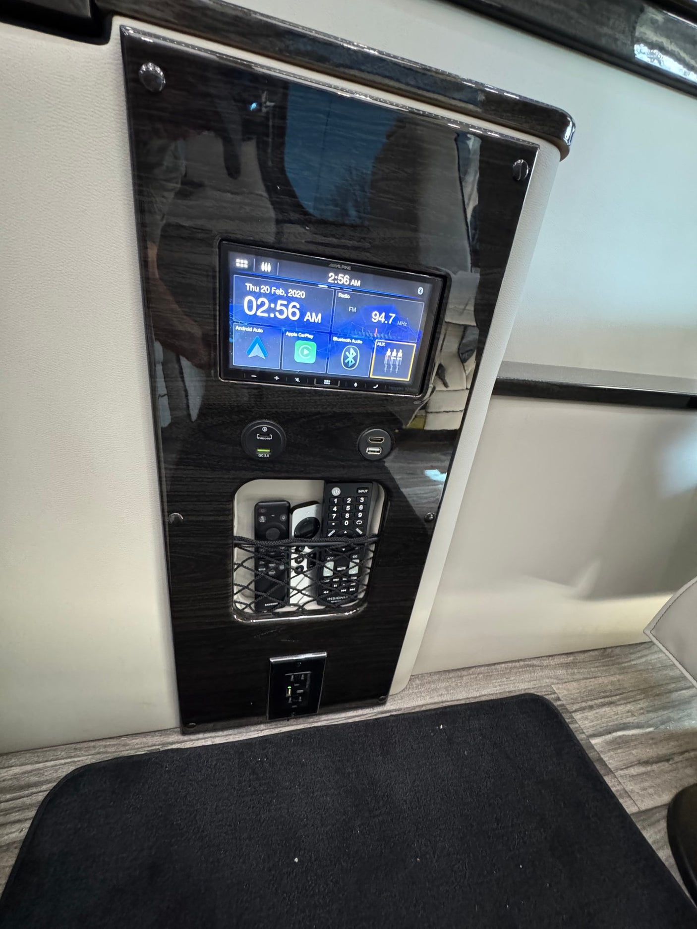 infotainment screen