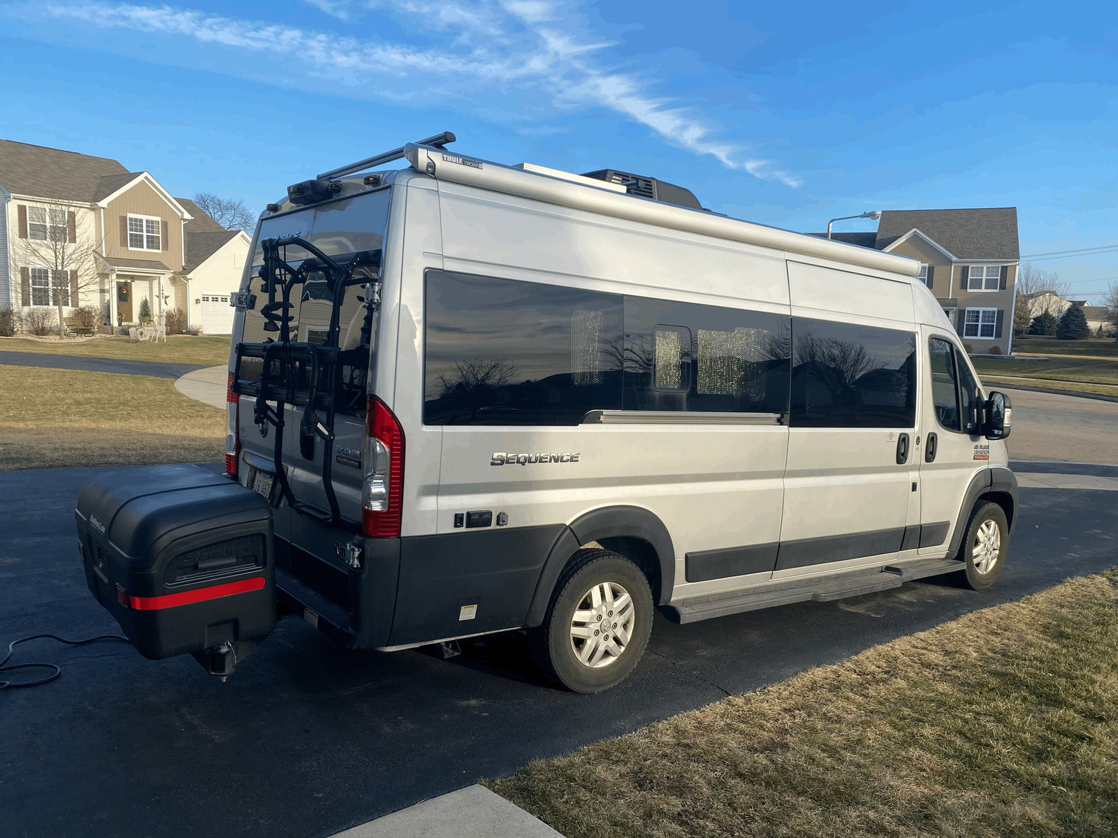 ready for adventure.|Explore this RV rental's interior layout: wet bath