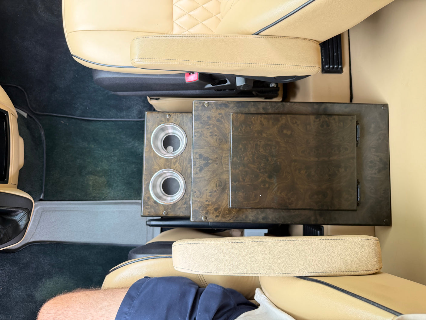 Luxury Mercedes Coach | Massage Chairs & Bathroom