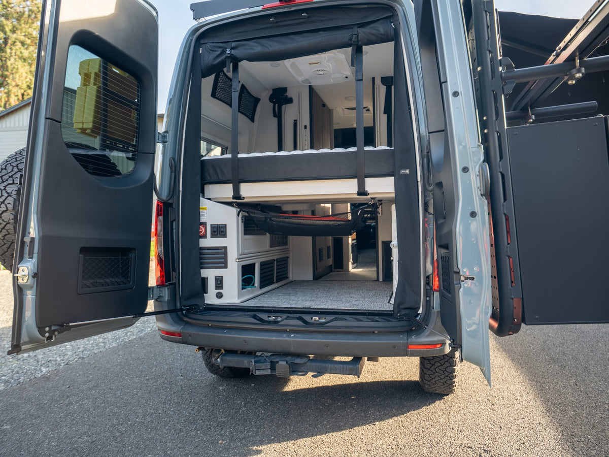 and roof rack. Ideal for RV rental.|Adventure-ready Mercedes-Benz Sprinter van — photo 18