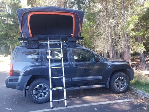Dark Grey Xterra 4x4 Premium Rooftop Tent! Gear Included! Easiest Setup! overland rental