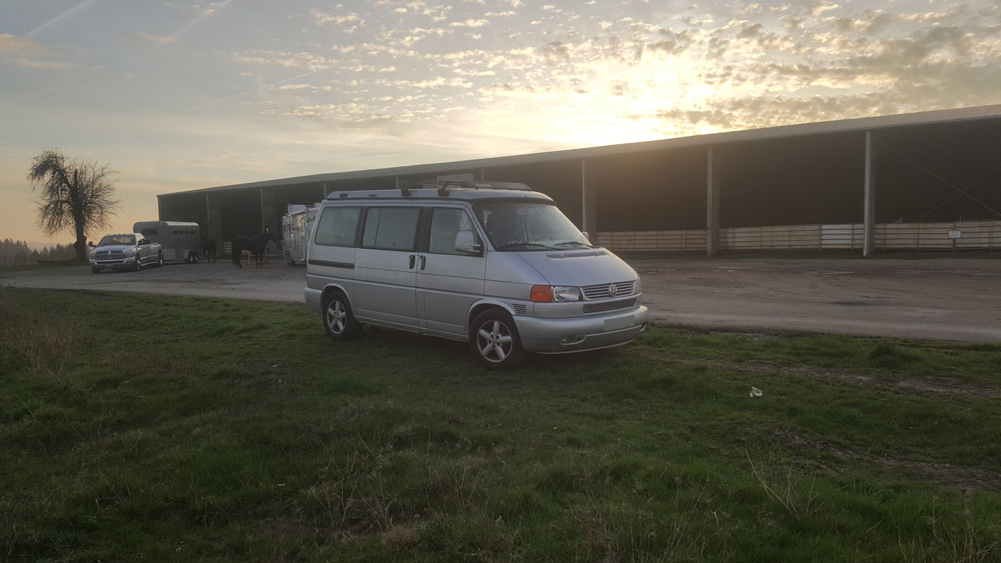2002 Silver VW Westfalia Orlando