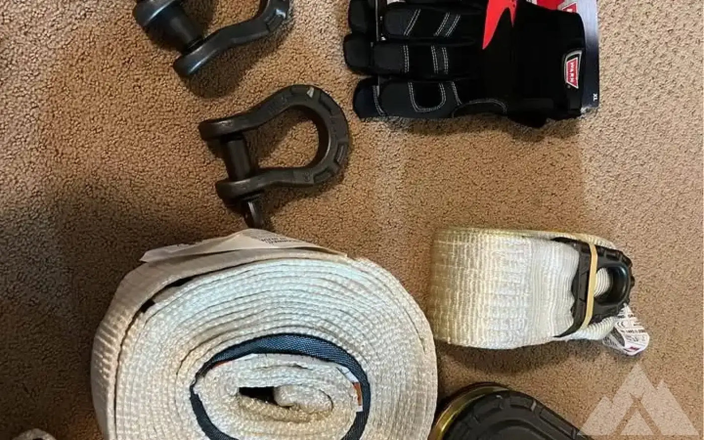 WARN heavy duty recovery kit — new gear for sale — photo 1