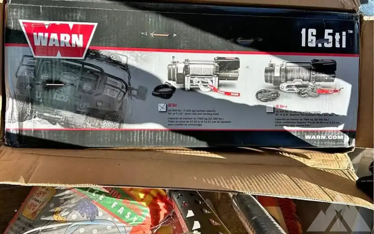 Warn winch — new gear for sale — photo 1