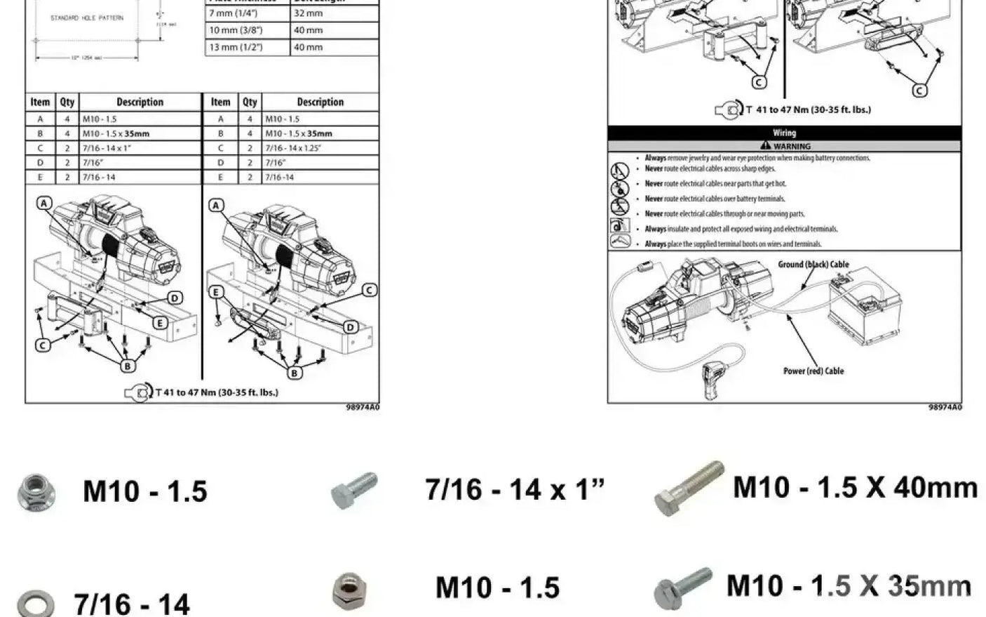 Warn ZEON 10-S 12V Winch 89611 (New, in unoped box — new gear for sale (photo 3)