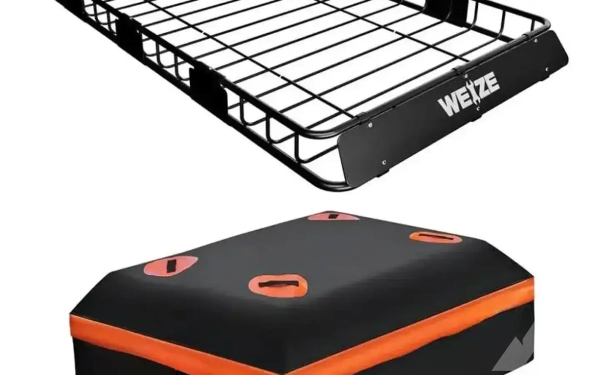 WEIZE Heavy Duty 64"x 39" Roof Rack, Rooftop Cargo — new racks for sale — photo 1