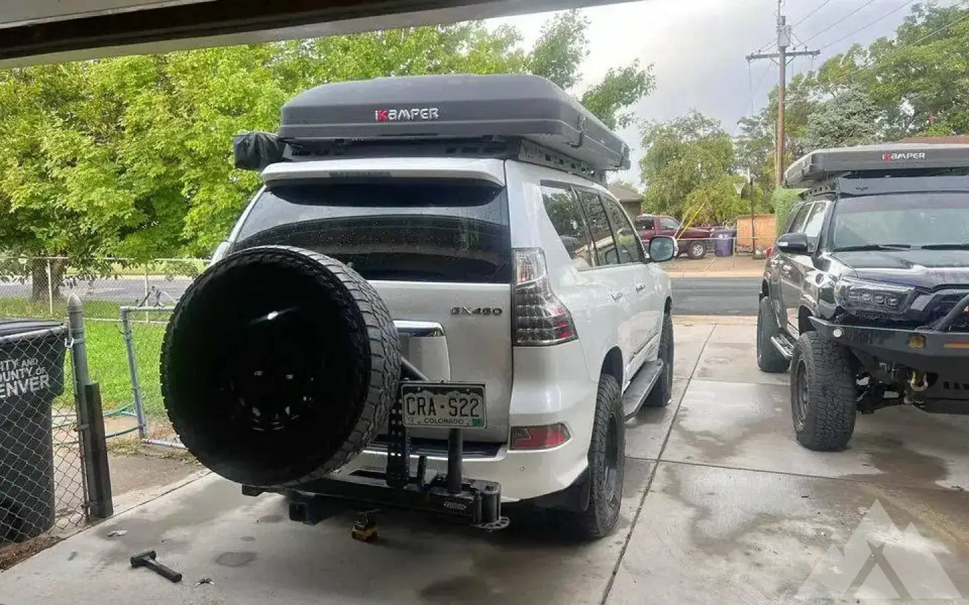 Westin Universal Hitch Spare Tire Carrier — used tire carriers & swing outs for sale