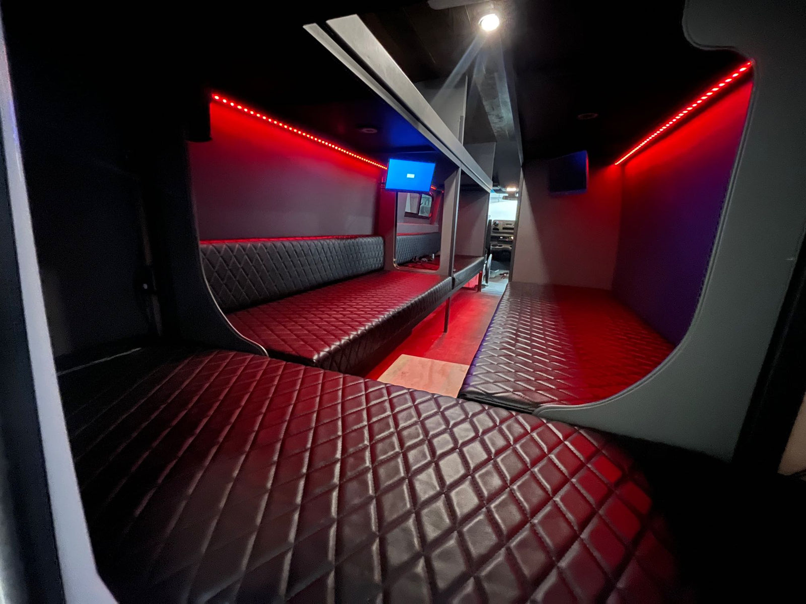 Inside this premium rv rental: A dark