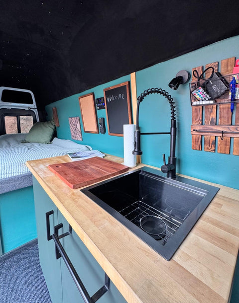 Luxury CamperVan with starlight– 2024 Mercedes-Benz Sprinter overland rental