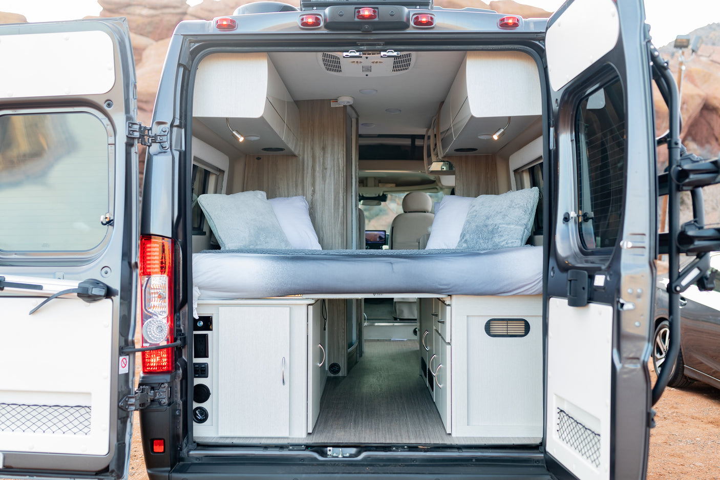 Experience comfort in this RV rental.