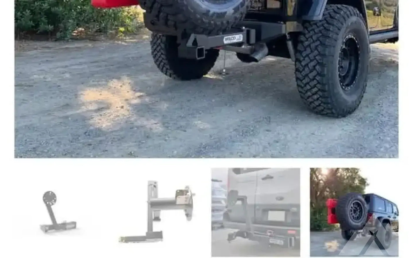 Wilco OFF-Road Spare Tire Carrier (High Clearance) — used tire carriers & swing outs for sale (photo 5)