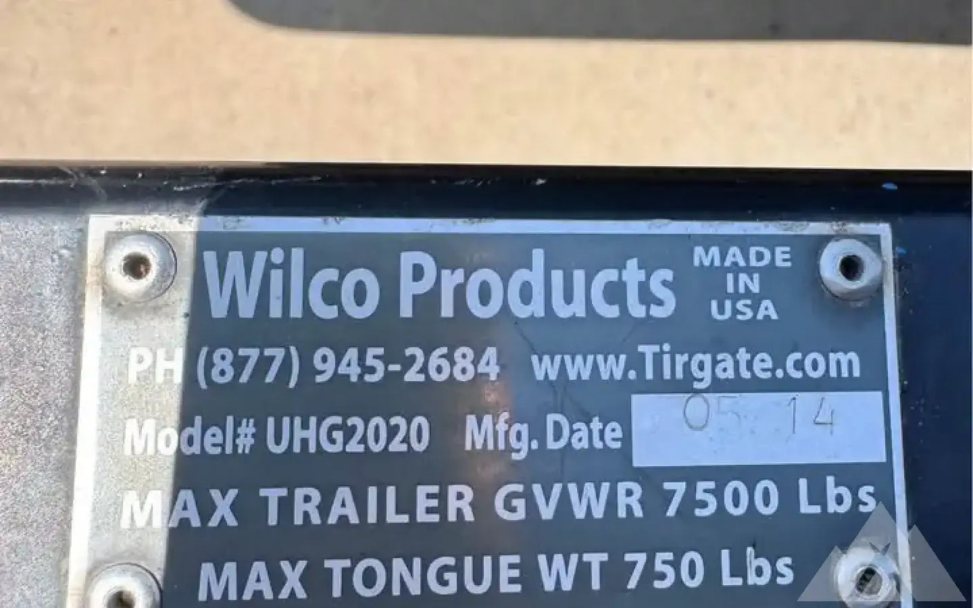 Wilco tire carrier — used tire carriers & swing outs for sale (photo 4)