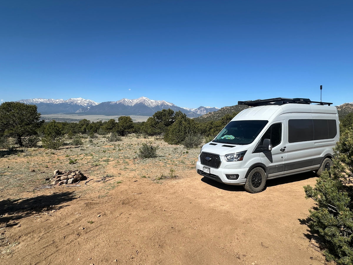 perfect for an outdoor adventure.|Gray camper van — photo 2