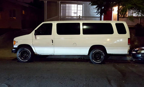 Great Adventure Van with Offroad Tires overland rental