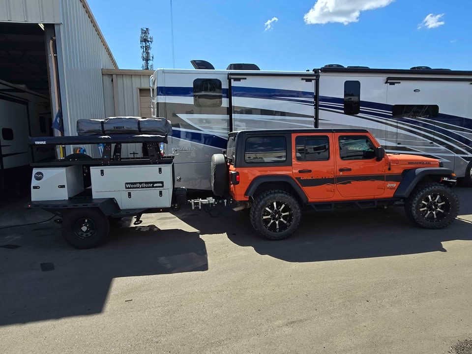 TAXA Outdoors Woolly Bear Camping Trailer with Thule Tepui Rooftop Tent in Fort Mohave, AZ (photo 7) — photo 7