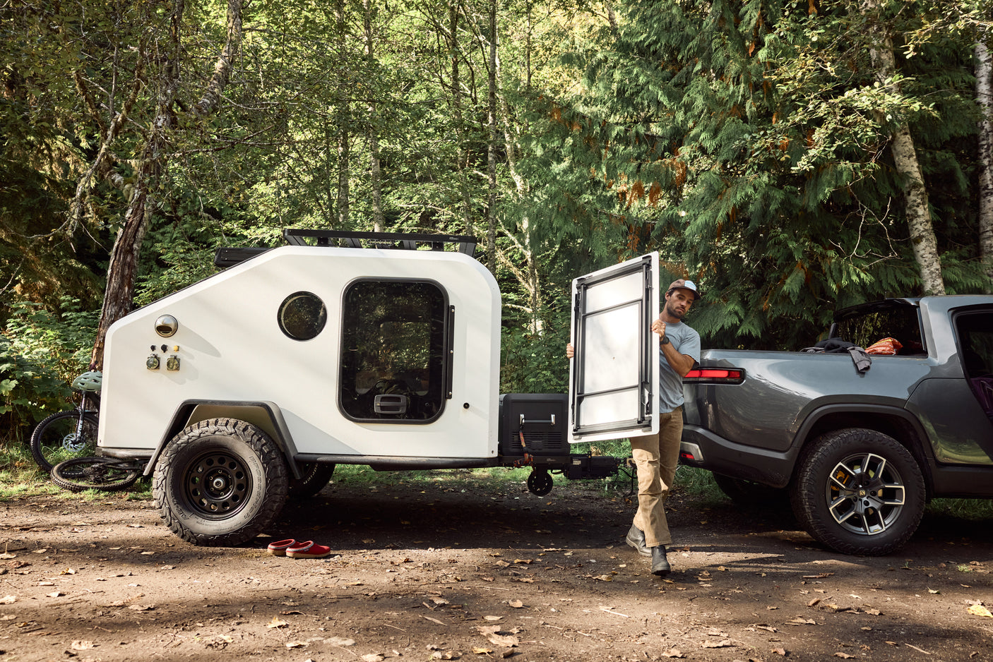 Four Person All-Electric 2024 Super-Powered Teardrop Trailer