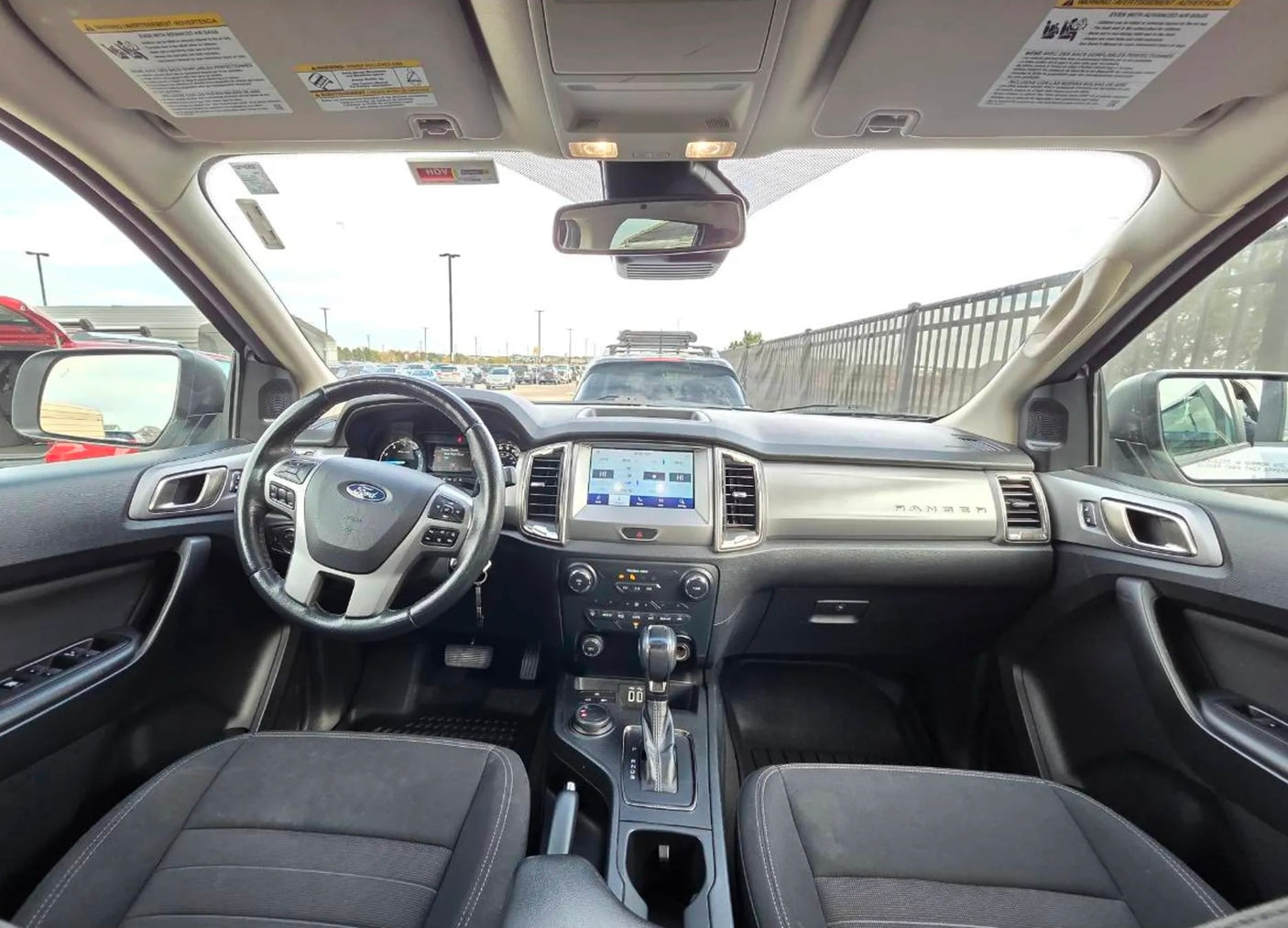 and scenic mountain views.|This Ford Ranger's clean interior