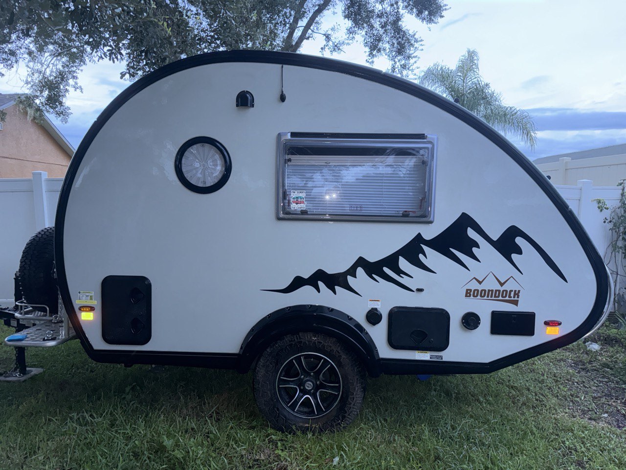 featuring mountain decals