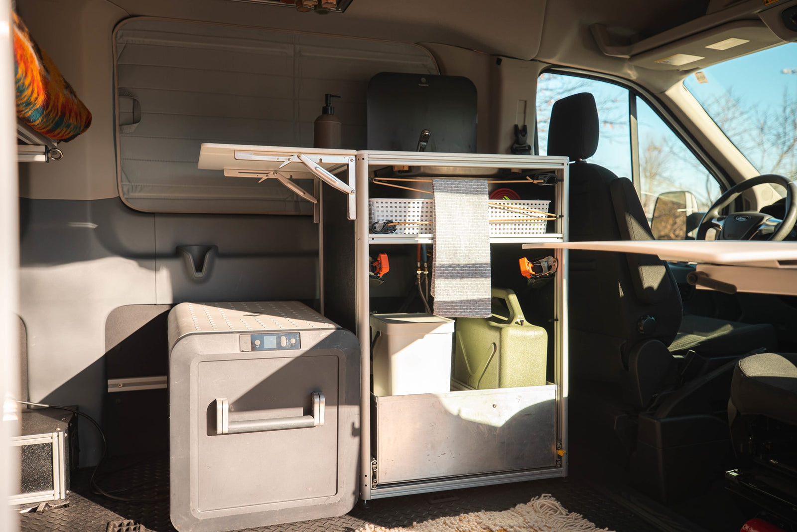 and built-in storage