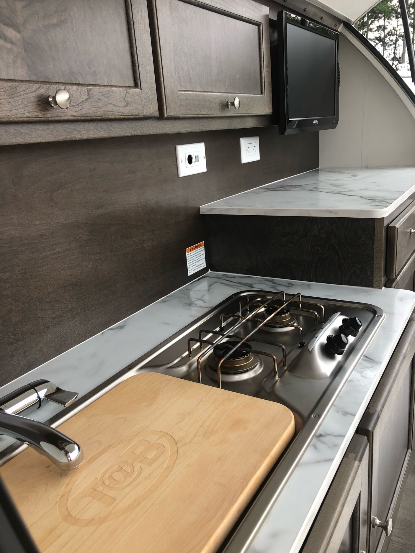 dark cabinetry