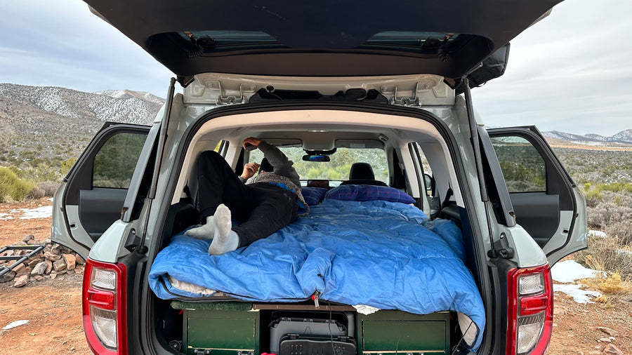equipped with a pull-out tailgate kitchen