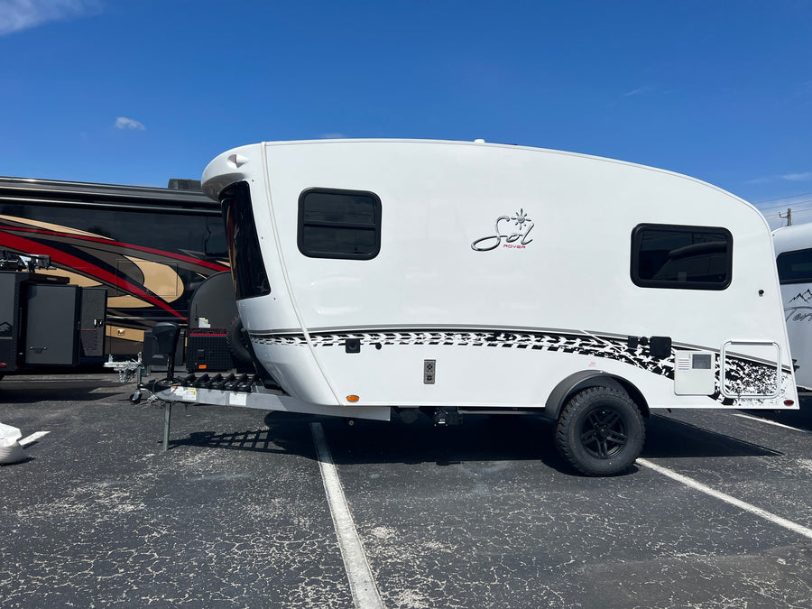 Compact Sol Rover travel trailer