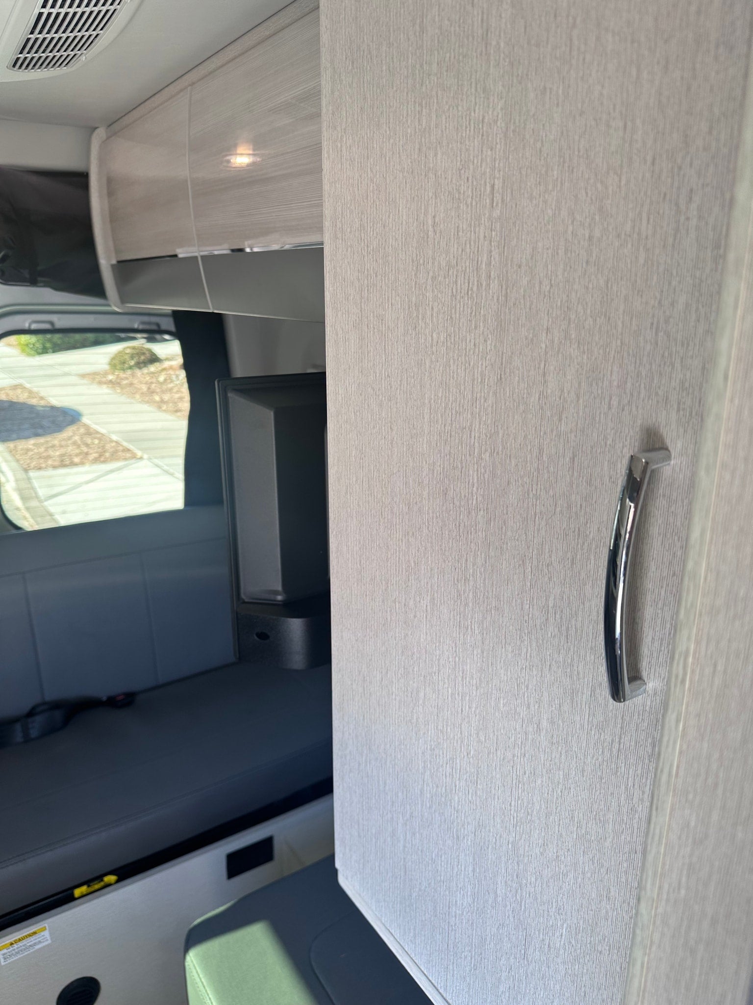 grey speckled countertop