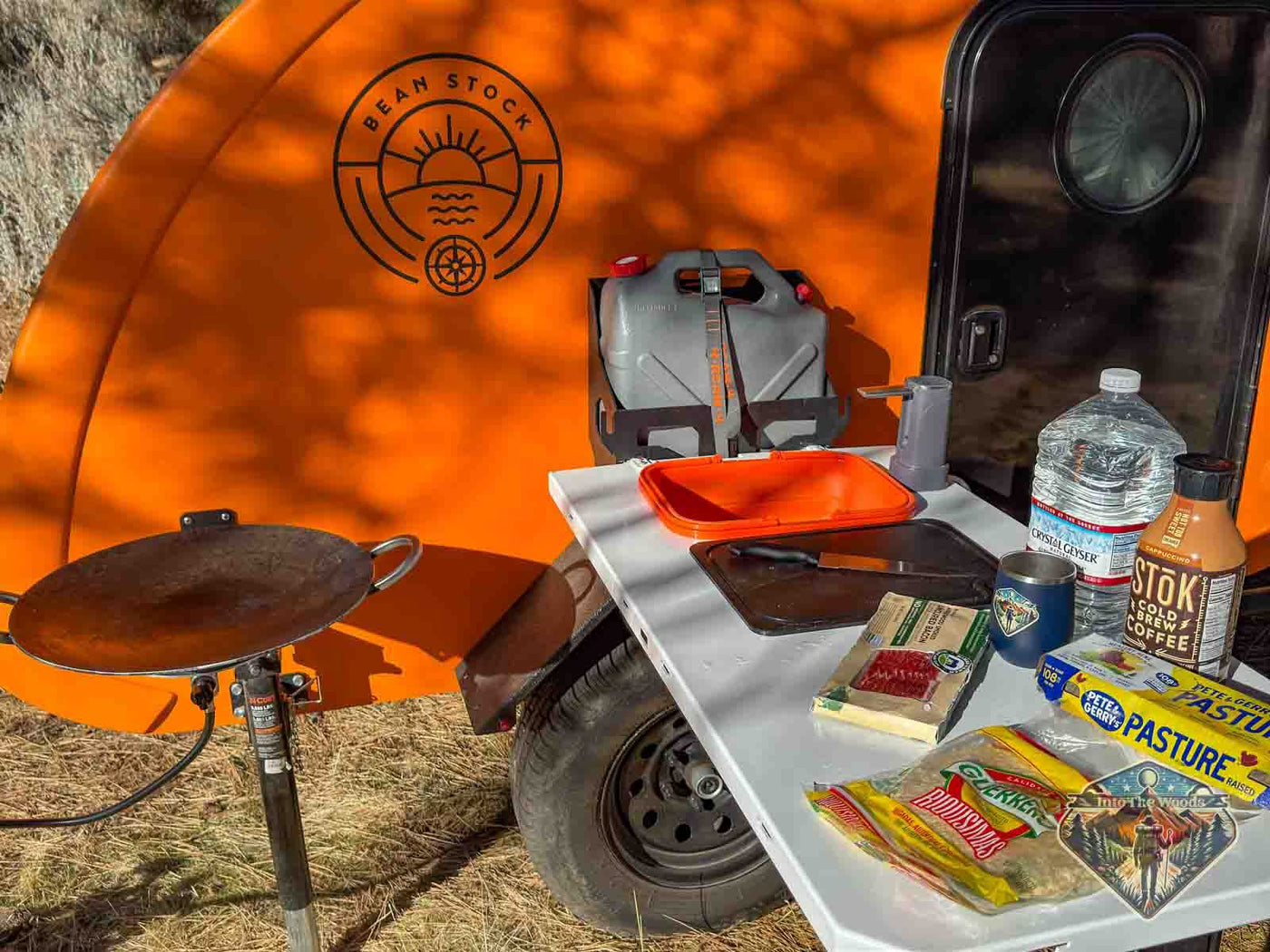 Bean Teardrop Tow Trailer – Off-Grid Ready! Ultra-Lightweight, Easy Towin — photo 12