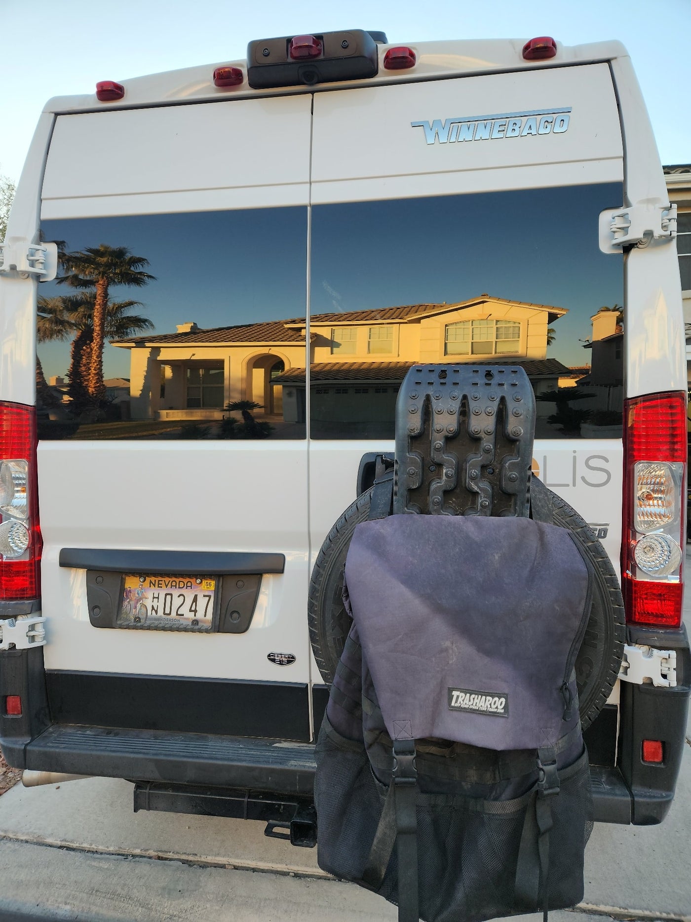 and integrated control panels.|RV rental interior: Convertible seating — photo 14