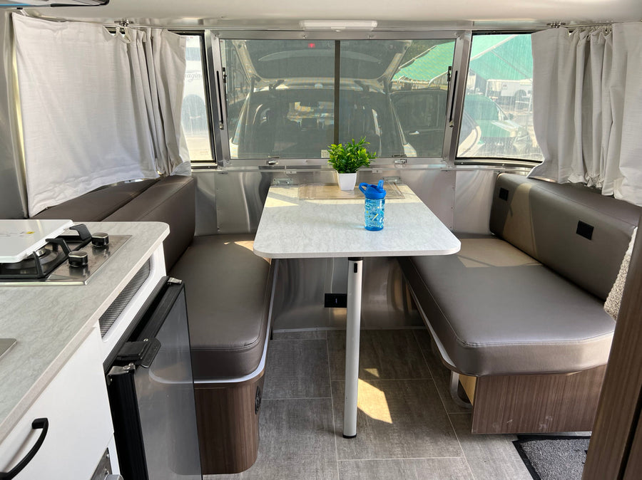 featuring a compact kitchen