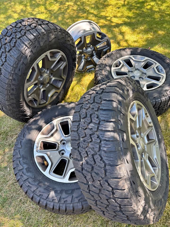 5 Rubicon wheels on 3 Falken Wildpeak A/T4W in Portland, OR (photo 1) — photo 1