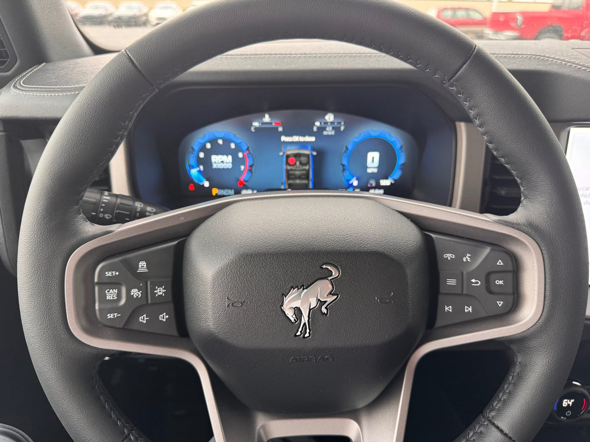 not an rv rental. Check surroundings for safety.|RV rental interior: Ford Bronco dash — photo 15