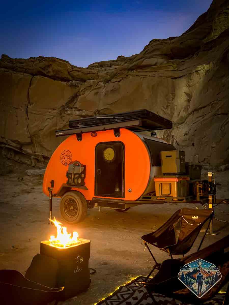 Bean Teardrop Tow Trailer – Off-Grid Ready! Ultra-Lightweight, Easy Towin — photo 11