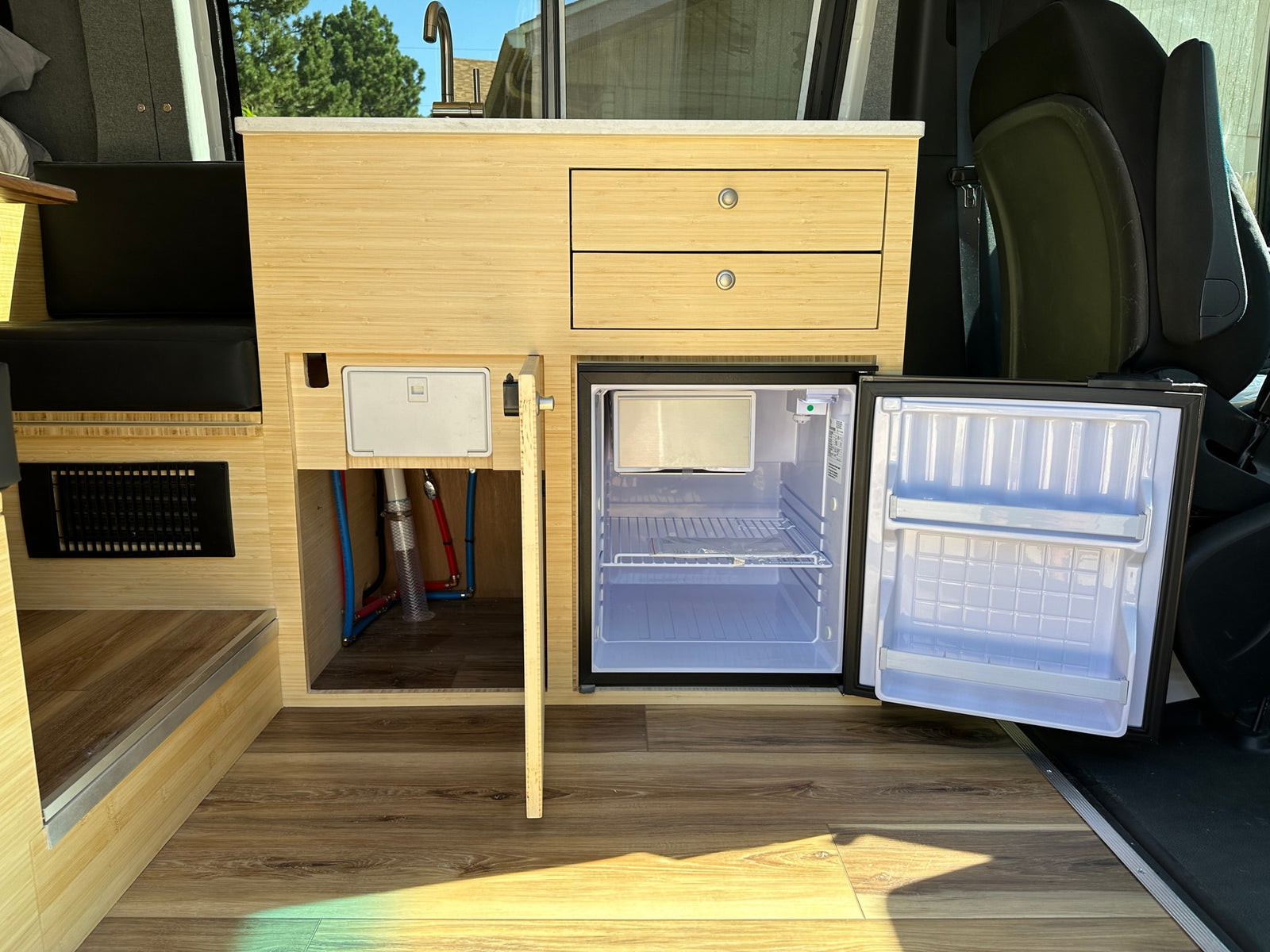 bamboo table