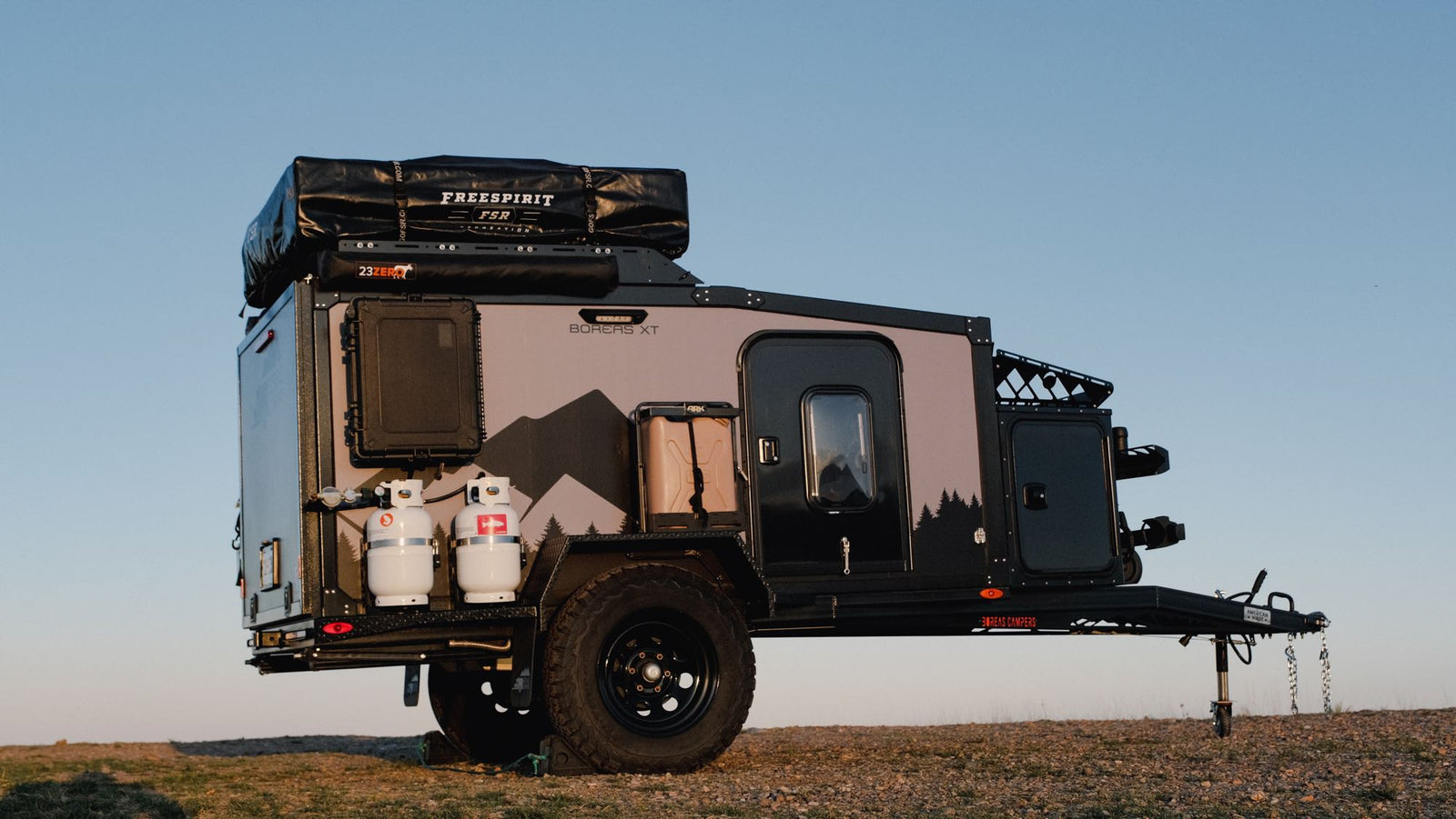 Rugged Boreas XT overland trailer
