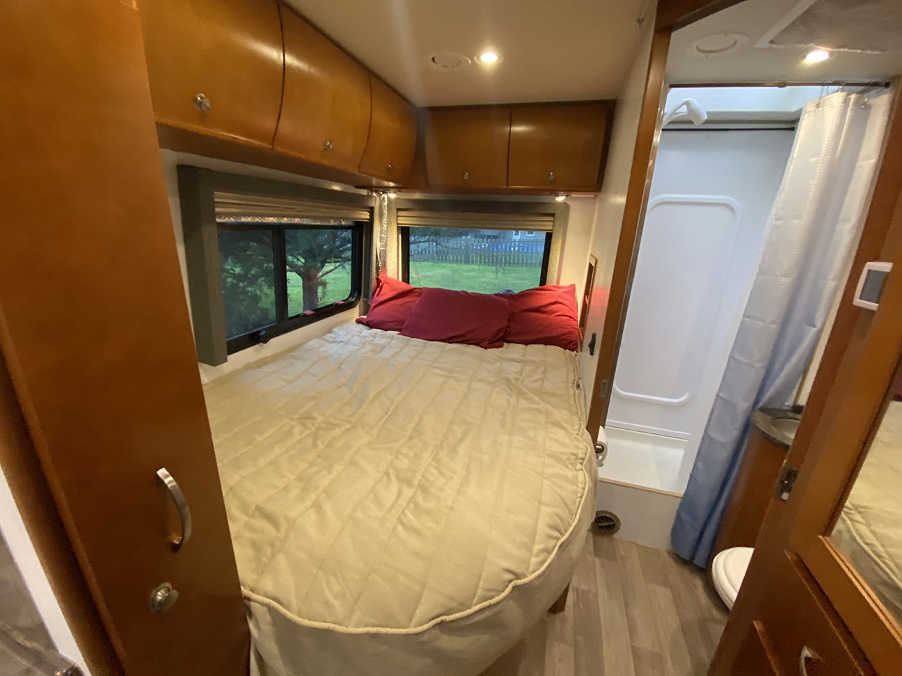 and drivability for your next adventure.|This RV rental interior features a comfortable — photo 3