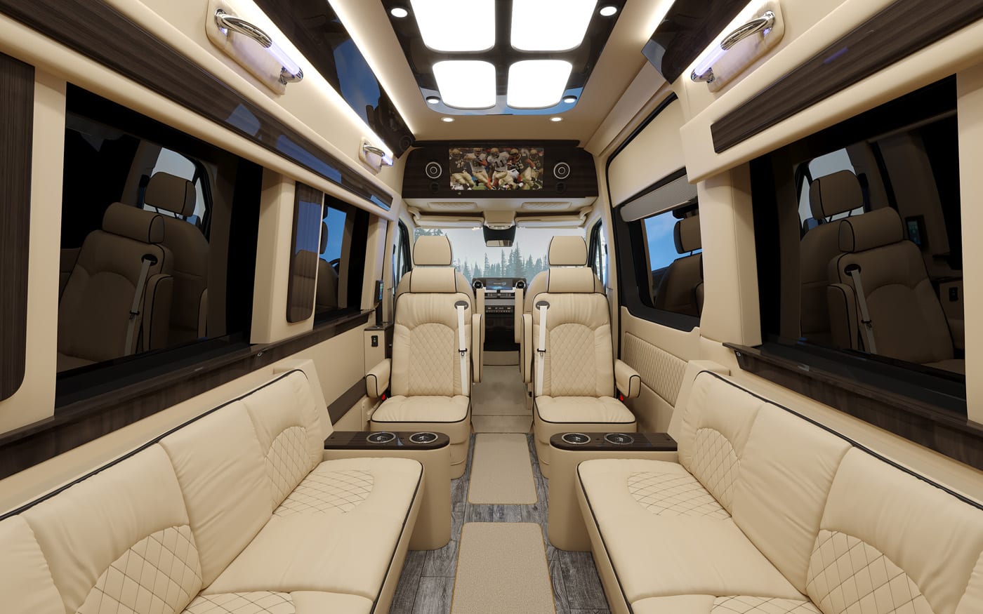 wood accents