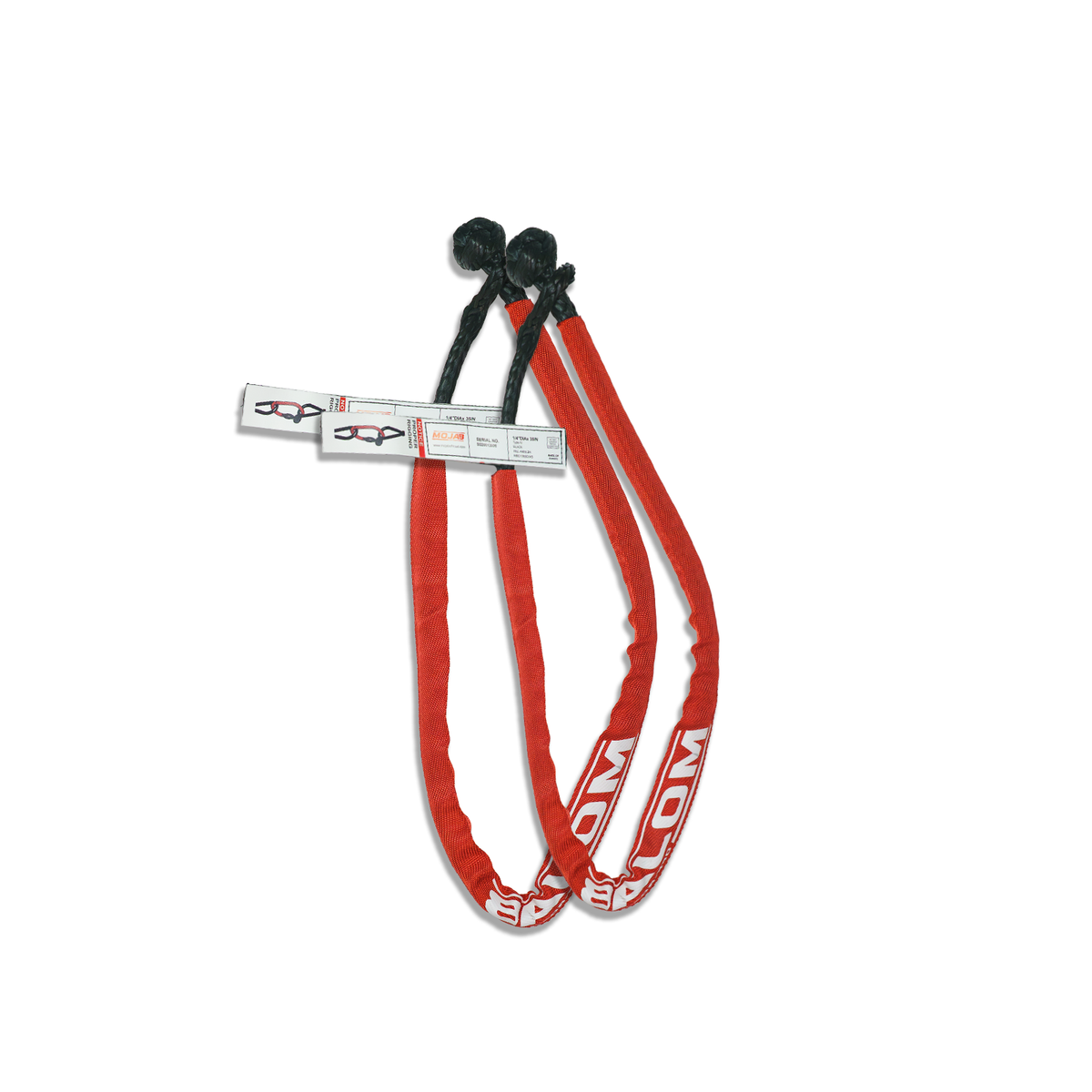 LongReach 1/4'' x 35'' soft shackle (Set of 2 shackles)  (lifetime Warranty) — photo 1