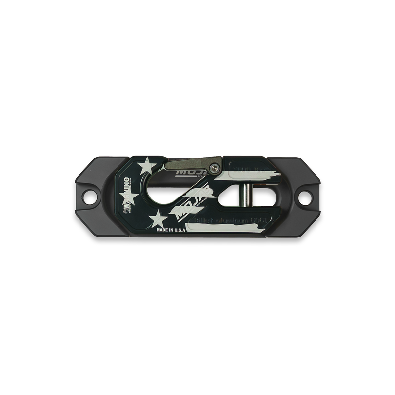 Side By Side / UTV Aluminum Recessed Winch Shackle with Fairlead Kit. (LIFE TIME WARRANTY*) — photo 11