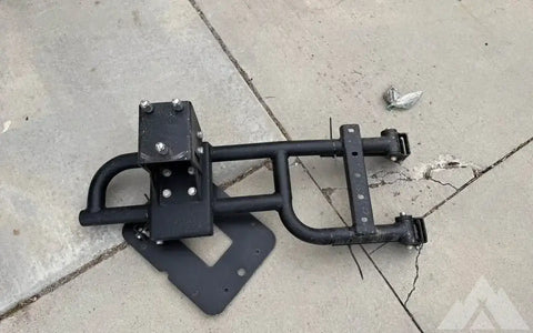07-18 Jeep Wrangler Tire Carrier. RedRock